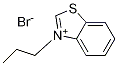 3-propylbenzo[d]thiazol-3-iuM broMide结构式