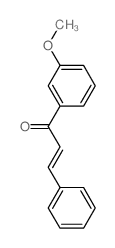 2-Propen-1-one,1-(3-methoxyphenyl)-3-phenyl- Structure