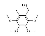 2,3,4,5-tetramethoxy-6-methylphenylmethanol Structure