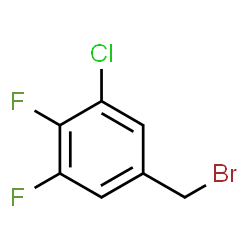 5-(Bromomethyl)-1-chloro-2,3-difluorobenzene structure
