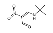 N-tert-butyl-β-formyl-β-nitroenamine Structure