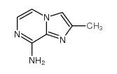 2-甲基咪唑并[1,2-a]吡嗪-8-胺结构式