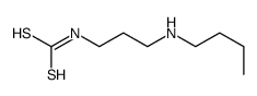 N-[3-(Butylamino)propyl]carbamodithioic acid结构式