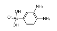 (3,4-diamino-phenyl)-arsonic acid结构式