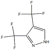 3,4-双(三氟甲基)-1H-吡唑结构式