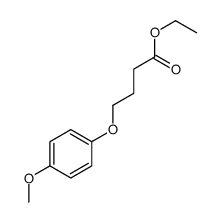 ethyl 4-(4-methoxyphenoxy)butanoate Structure