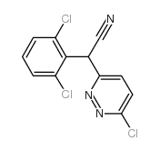 2-(6-Chloro-3-pyridazinyl)-2-(2,6-dichlorophenyl)acetonitrile picture
