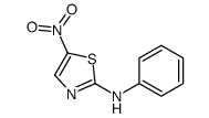 2-Anilino-5-nitrothiazole Structure