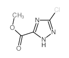 5-氯-1H-1,2,4-噻唑-3-羧酸甲酯结构式