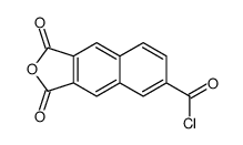 1,3-dioxobenzo[f][2]benzofuran-6-carbonyl chloride Structure