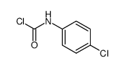 (4-chlorophenyl)carbamic chloride Structure