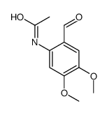 N-(2-FORMYL-4,5-DIMETHOXY-PHENYL)-ACETAMIDE structure