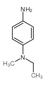 1,4-Benzenediamine,N-ethyl-N-methyl-(9CI) structure