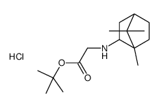 [2-[(2-methylpropan-2-yl)oxy]-2-oxoethyl]-(4,7,7-trimethyl-3-bicyclo[2.2.1]heptanyl)azanium,chloride结构式