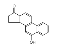 6-hydroxy-15,16-dihydrocyclopenta[a]phenanthren-17-one Structure