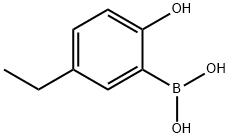 (5-ethyl-2-hydroxyphenyl)boronic acid structure