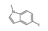 5-iodo-1-methylindole结构式