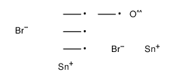 bromo-[bromo(diethyl)stannyl]oxy-diethylstannane Structure