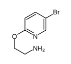 2-(5-bromopyridin-2-yloxy)ethanamine结构式