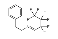 N-(2,2,3,3,4,4,4-Heptafluorobutylidene)phenethylamine Structure