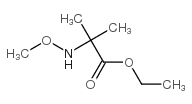 Alanine, N-methoxy-2-methyl-, ethyl ester (9CI) Structure