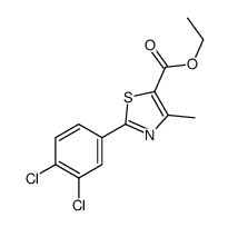 ethyl 2-(3,4-dichlorophenyl)-4-methyl-1,3-thiazole-5-carboxylate图片