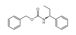 (1-phenyl-propyl)-carbamic acid benzyl ester Structure