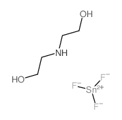 2,2'-azanediylbis(ethan-1-ol), trifluorostannate(II) salt Structure