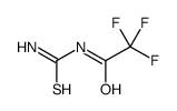 N-(aminothioxomethyl)-2,2,2-trifluoroacetamide结构式