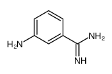 3-AMINOBENZAMIDINE Structure