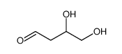 3,4-dihydroxybutanal结构式