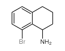 8-溴-1,2,3,4-四氢萘-1-胺结构式