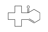 (E)-5-cyclohexadecen-1-one结构式