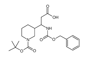 3-N-CBZ-AMINO-3-(3'-BOC)PIPERIDINE-PROPIONIC ACID picture