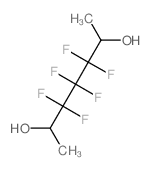 3,3,4,4,5,5-hexafluoroheptane-2,6-diol结构式