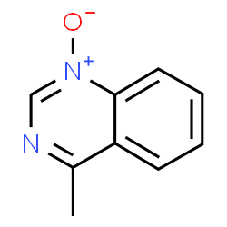 4-Methylquinazoline 1-oxide结构式