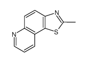 Thiazolo[5,4-f]quinoline, 2-methyl- (9CI) structure