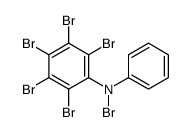 N,2,3,4,5,6-hexabromo-N-phenylaniline结构式
