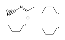 N-cyano-N-tributylstannylacetamide结构式