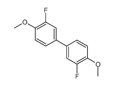 3,3'-二氟-4,4'-二甲氧基-1,1'-联苯结构式