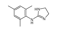 N-(2,4,6-trimethylphenyl)-4,5-dihydro-1H-imidazol-2-amine Structure