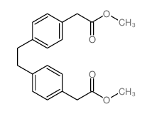 methyl 2-[4-[2-[4-(methoxycarbonylmethyl)phenyl]ethyl]phenyl]acetate picture