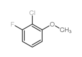 2-氯-3-氟苯甲醚结构式