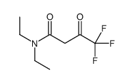 N,N-Diethyl-3-oxo-4,4,4-trifluorobutyramide Structure