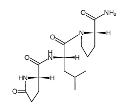 Glp-Leu-Pro-NH2 Structure