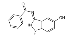 Benzamide, N-(5-hydroxy-1H-indazol-3-yl)- (9CI) structure