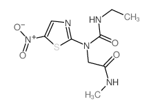 2-[ethylcarbamoyl-(5-nitro-1,3-thiazol-2-yl)amino]-N-methyl-acetamide picture