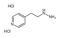 2-pyridin-4-ylethylhydrazine,dihydrochloride结构式