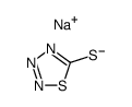sodium azidodithiocarbonate Structure