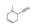 2-Pyridinecarbonitrile,1,2,3,6-tetrahydro-1-methyl-(9CI)结构式